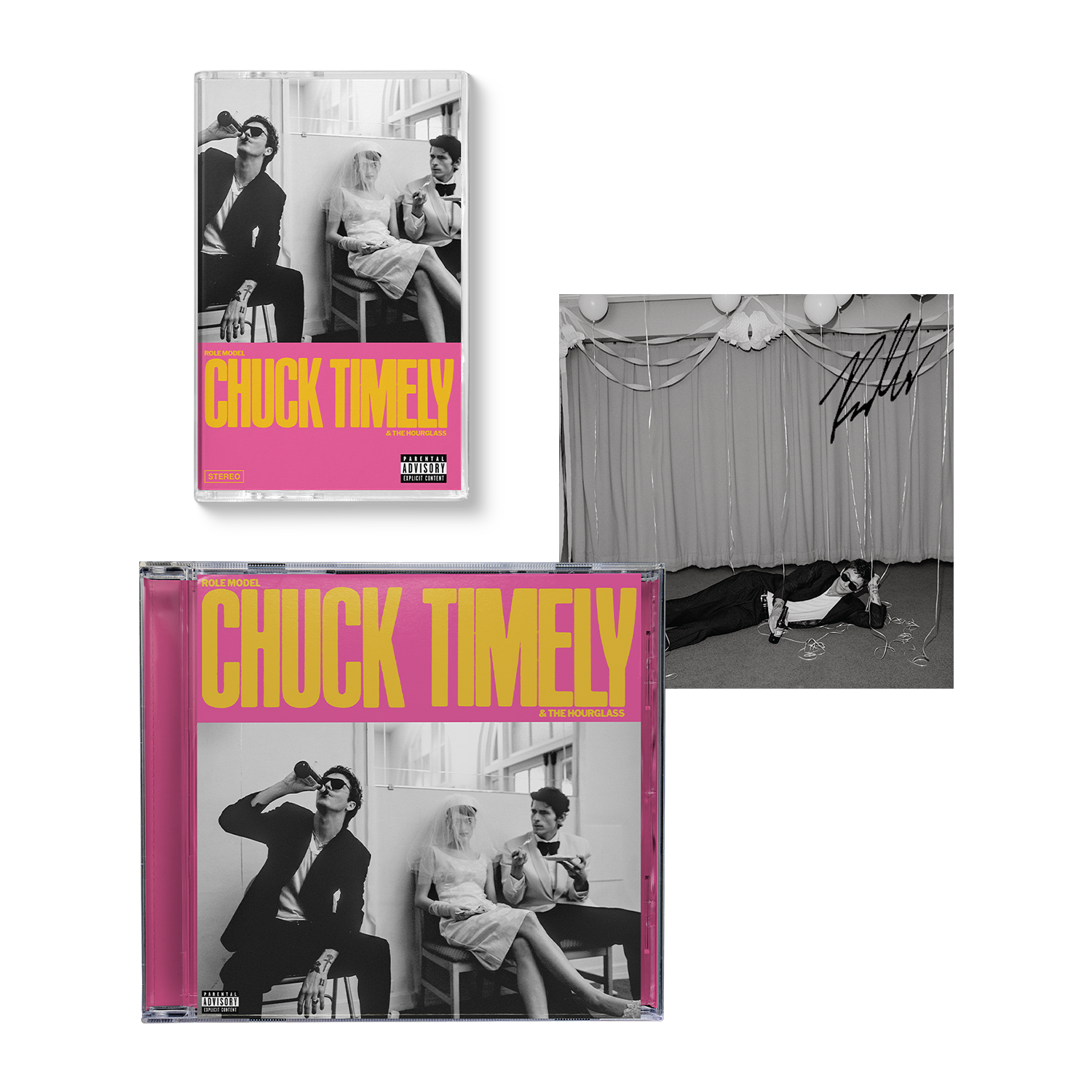 Chuck Timely & The Hourglass CD & Cassette