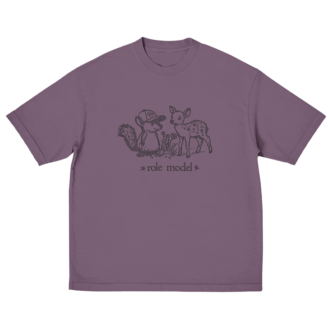 Role Model - plum tour tee