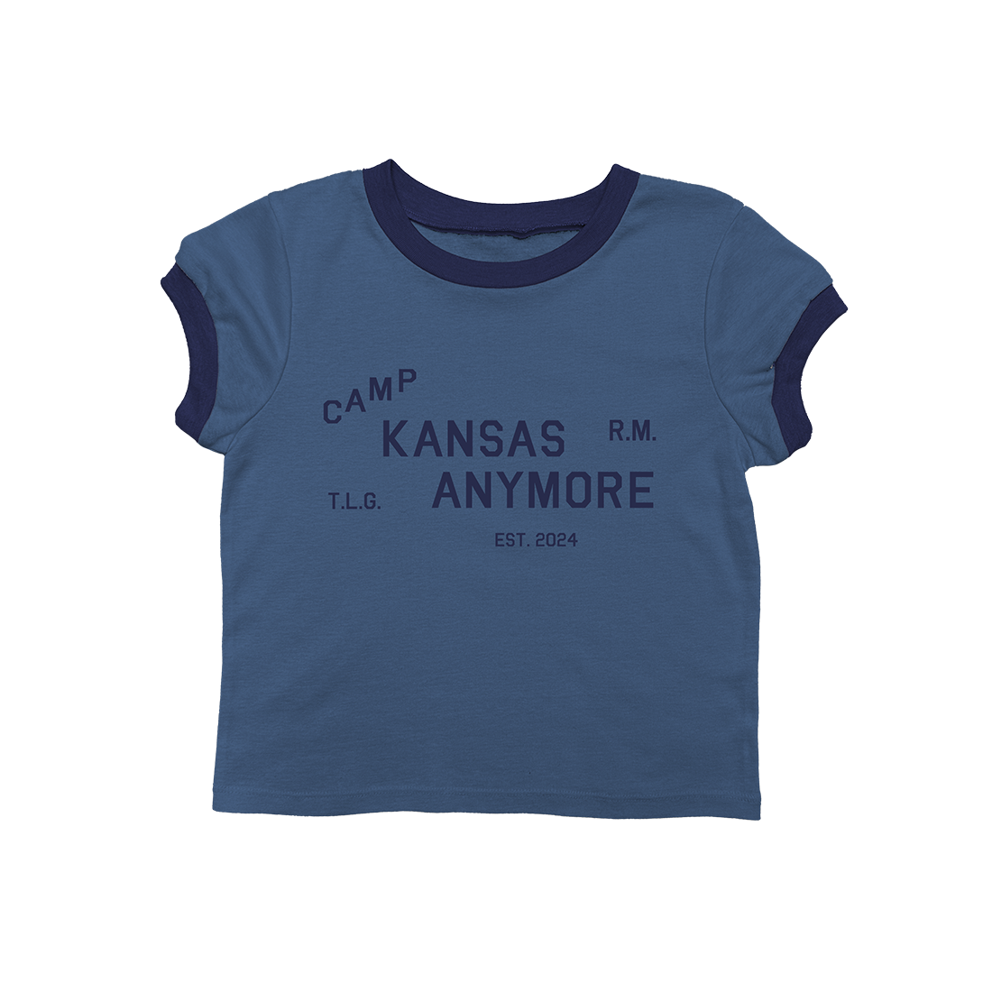 Role Model - blue camp kansas anymore tee