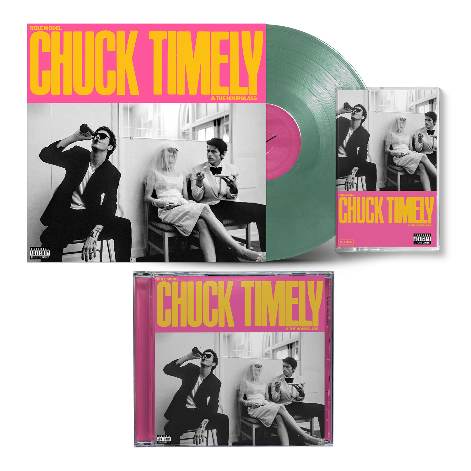 Chuck Timely & The Hourglass Pistachio Vinyl, CD & Cassette