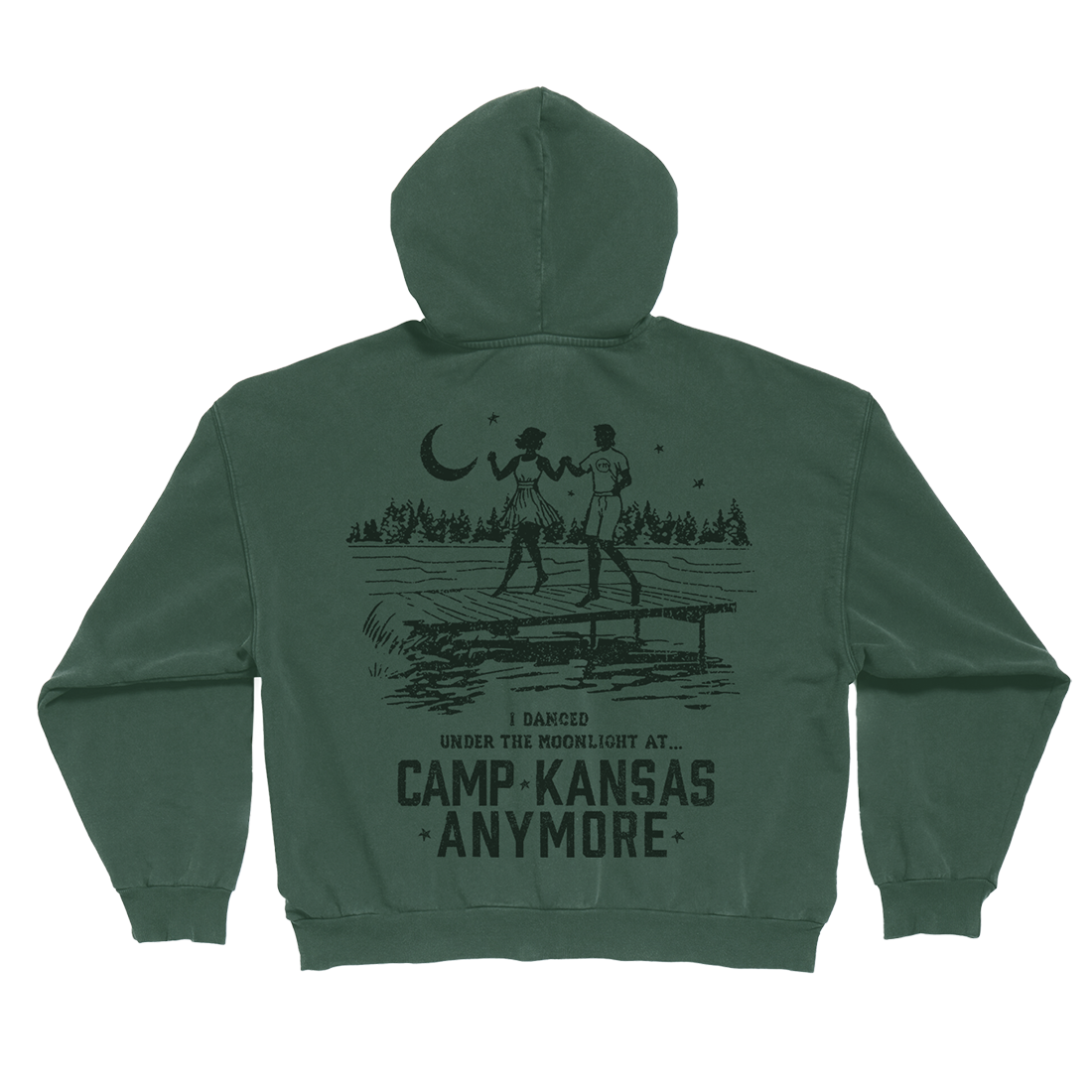 camp kansas anymore zip up hoodie - Role Model UK